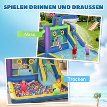 Laden Sie das Bild in den Galerie-Viewer, Planschen, Springen, Toben, Hüpfen und Spielen – 8-in-1 Hai-Wasserpark