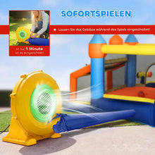 Laden Sie das Bild in den Galerie-Viewer, Sommer-Hit! Hüpfburg 8-in-1 mit Wasserrutsche &amp; Gebläse