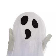 Laden Sie das Bild in den Galerie-Viewer, Halloween 3er Set Geister-Hofpfahl mit LED-Lichtern