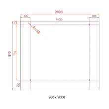 Laden Sie das Bild in den Galerie-Viewer, Glas-Vordächer, sehr exklusiver Regenschutz 150/200 cm Breite. VSG Sicherheitsglas.
