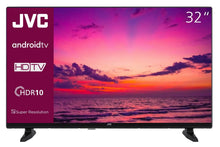 Laden Sie das Bild in den Galerie-Viewer, JVC Fernseher 32 Zoll mit 82 cm Größe. DVB-C, DVB-S, DVB-S2, DVB-T2