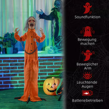 Laden Sie das Bild in den Galerie-Viewer, Halloween Dekoration Gefangener 85 cm mit LED-Lichter, Soundfunktion