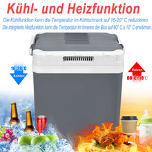 Laden Sie das Bild in den Galerie-Viewer, 25 Liter Kühlbox, mobile Kühltruhe, Mini-Kühlschrank 12 Volt / 230 Volt