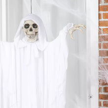 Laden Sie das Bild in den Galerie-Viewer, Halloween Hängender Horror Geist 153 cm mit LED Augen, glühend.