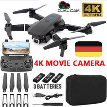 Laden Sie das Bild in den Galerie-Viewer, Flugdrohne, faltbar. Mit 4K-HD Kamera. Ein preiswerter Quadrocopter zum lernen.