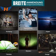 Laden Sie das Bild in den Galerie-Viewer, Extrem helle professionelle Akku-LED-Arbeitsleuchte 7 Zoll – 59 LEDs / 180 W. Passend zu unseren Akkus.