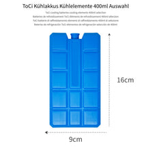 Laden Sie das Bild in den Galerie-Viewer, Kühlakkus (groß) 16er Set mit je 400 ml für Kühltasche und Kühlbox