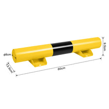 Laden Sie das Bild in den Galerie-Viewer, 2x Stahl-Reifenstopper, Rückfahrstopper, Autostopper, Parkstopp, Parkhilfe