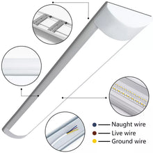 Laden Sie das Bild in den Galerie-Viewer, Premium T5-LED-Deckenleuchten (Auch für Feuchträume) – hochhell, langlebig. 30cm, 60cm, 90cm, 120cm, 150cm.
