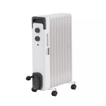 Laden Sie das Bild in den Galerie-Viewer, Neues Modell 2025: Radiator Heizung. 2000 Watt. Einstellbar mit Thermostat. Mit Rippen. Ölheizung.