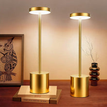 Laden Sie das Bild in den Galerie-Viewer, LED Tischlampe. Lampe mit Dimmung. Akkubetrieb. Nachttisch, Gartentisch. Exklusiv. Touch-Funktion