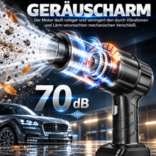 Laden Sie das Bild in den Galerie-Viewer, Autostaubsauger mit Akkus. Schluss mit Krümeln &amp; Schmutz im Auto! Handstaubsauger für zu Hause und Büro.