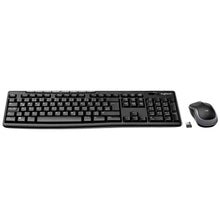 Laden Sie das Bild in den Galerie-Viewer, Deutsche Logitech MK Wireless Combo Funk-Tastatur plus Maus-Set. QWERTZ