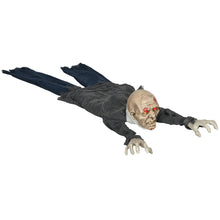 Laden Sie das Bild in den Galerie-Viewer, Halloween Dekoration heulender, kriechender Zombie 159 cm LED-Lichter Soundfunktion