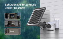Laden Sie das Bild in den Galerie-Viewer, Kabellose WLAN Internet-Kamera mit Solarbetrieb - Akkubetrieb - Testen Sie 6 Wochen gratis!