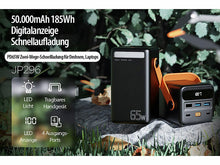 Laden Sie das Bild in den Galerie-Viewer, Stärkste tragbare Powerbank 60.000 mAh mit 65 Watt Schnell-Ladefunktionen. Smartphone 10 x laden.
