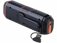 Laden Sie das Bild in den Galerie-Viewer, Taschenlampe Outdoor mit Kurbel inkl. Solar-Radio Kurbelradio. Überall einsetzbar. Unabhängig. Mit Sirene 120 db