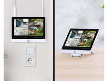 Laden Sie das Bild in den Galerie-Viewer, Kamera-Überwachungssystem (mit Monitor) mit 8 WLAN-Internetkameras QHD-Auflösung 2.304 x 1.296 Pixel (2K 1296p)