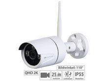 Laden Sie das Bild in den Galerie-Viewer, Kamera-Überwachungssystem (mit Monitor) mit 8 WLAN-Internetkameras QHD-Auflösung 2.304 x 1.296 Pixel (2K 1296p)
