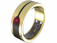 Laden Sie das Bild in den Galerie-Viewer, Neuestes High-Tech Produkt: Fingerring-Fitness-Tracker in Gold oder Silber: Stilvolle Gesundheitsüberwachung.
