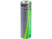 Laden Sie das Bild in den Galerie-Viewer, Neu: Kombi-Set Lithium-Ion-Akkus (USB-C Batterien aller Batteriesorten) welche sich überall aufladen lassen per USB
