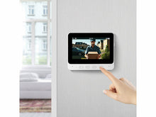Laden Sie das Bild in den Galerie-Viewer, Funkklingel mit Video-Türsprechanlage inklusive Farb-Monitor. 4,3 Zoll Display. 10,9 cm.