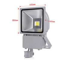 Laden Sie das Bild in den Galerie-Viewer, LED-Strahler, Flutlichtstrahler mit Bewegungsmelder, Sensor, 30 - 100 Watt, helles weiß!