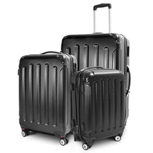 Laden Sie das Bild in den Galerie-Viewer, Kofferset 3-teilig komplett. Hartschalenkoffer. Reisekoffer. Komplettset. 3 Größen.