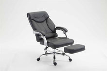 Laden Sie das Bild in den Galerie-Viewer, Leder-Chefsessel LOWA höhenverstellbar, Liegefunktion, Gasdruckfeder bis 136 kg