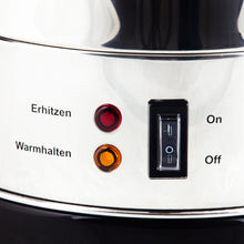 Laden Sie das Bild in den Galerie-Viewer, Profi Edelstahl Heißwasserbehälter, Heißgetränkeautomat, Glühweinkocher 8,8 bis 25 Liter