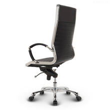 Laden Sie das Bild in den Galerie-Viewer, Design Chefsessel ELEGANTO hochwertiges Rindsleder 10 Jahre Garantie