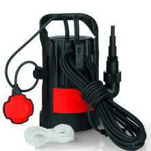 Laden Sie das Bild in den Galerie-Viewer, Klarwassertauchpumpe 0,6 KW 9.500 l/h, bis 1 mm flachsaugend