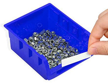 Laden Sie das Bild in den Galerie-Viewer, Wandregal mit Stapelboxen 32 tlg. Sichtlagerkästen, Steckregal, Lagerregal, Hängeregal, Sortimentskasten. Schwarz/Rot oder Schwarz/Blau