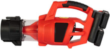 Laden Sie das Bild in den Galerie-Viewer, Akku Turbinen Laubbläser mit 40 Volt (2x 20V), 2x 2,0 Ah Lithium-Ionen Akku, 2 Stufen Drehzahlregulierung, hochwertiger Digital-Motor, Anti-Vibrationsgriff, incl. Akkus und Schnell-Ladegerät
