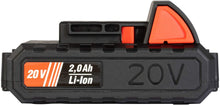 Laden Sie das Bild in den Galerie-Viewer, Akku Turbinen Laubbläser mit 40 Volt (2x 20V), 2x 2,0 Ah Lithium-Ionen Akku, 2 Stufen Drehzahlregulierung, hochwertiger Digital-Motor, Anti-Vibrationsgriff, incl. Akkus und Schnell-Ladegerät