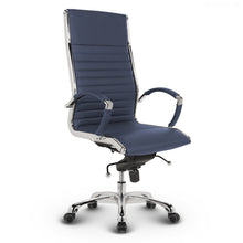 Laden Sie das Bild in den Galerie-Viewer, Design Chefsessel ELEGANTO hochwertiges Rindsleder 10 Jahre Garantie