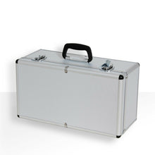 Laden Sie das Bild in den Galerie-Viewer, Aluminium Transportkisten Alukisten 3er Set. Schwarz oder Silber