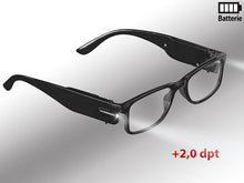 Laden Sie das Bild in den Galerie-Viewer, LED Lesebrille: Modische Lesehilfe mit integriertem LED-Leselicht. Testen Sie 6 Wochen. Es ist genial!