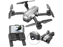 Laden Sie das Bild in den Galerie-Viewer, Faltbarer GPS-Quadrocopter, Video-Drohne, Foto-Drohne m. 4K-Cam. WLAN, Follow-Me, Gyroskop.