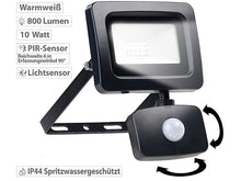 Laden Sie das Bild in den Galerie-Viewer, LED Flutlicht. Neues Modell. Mit Bewegungsmelder. 10 - 50 Watt.