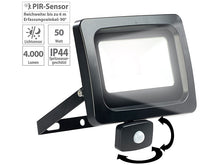 Laden Sie das Bild in den Galerie-Viewer, LED Flutlicht. Neues Modell. Mit Bewegungsmelder. 10 - 50 Watt.