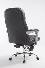 Laden Sie das Bild in den Galerie-Viewer, Massagesessel als Leder-Chefsessel PACE mit Liegefunktion.