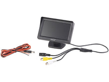 Laden Sie das Bild in den Galerie-Viewer, Funk-Rückfahrkamera im Nummernschild-Halter mit 10,9-cm-TFT-Monitor (Funk Rückfahrkamera Komplettsystem)