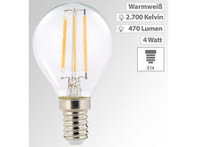 Laden Sie das Bild in den Galerie-Viewer, Retro-Schreibtischlampe mit LED-Filament-Lampe, 470 lm, 4 W, warmweiß