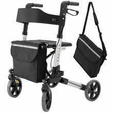 Laden Sie das Bild in den Galerie-Viewer, Rollator mit Alurahmen, modern, klappbar, Leichtgewichtsrollator als Laufhilfe, Gehhilfe