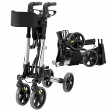 Laden Sie das Bild in den Galerie-Viewer, Rollator mit Alurahmen, modern, klappbar, Leichtgewichtsrollator als Laufhilfe, Gehhilfe