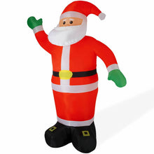 Laden Sie das Bild in den Galerie-Viewer, Weihnachtsmann - aufblasbar. Mit LED-Beleuchtung. Bester Blickfänger. 1,95 - 10 Meter Höhe.