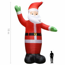 Laden Sie das Bild in den Galerie-Viewer, Weihnachtsmann - aufblasbar. Mit LED-Beleuchtung. Bester Blickfänger. 1,95 - 10 Meter Höhe.