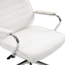 Laden Sie das Bild in den Galerie-Viewer, Chefsessel Wita Bürostuhl, moderne Optik. Leder-Polsterung.