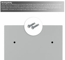 Laden Sie das Bild in den Galerie-Viewer, Stahl-Tresor (Firmentresor, Hoteltresor) nur mit Schlüssel-Technik. Schwarz oder silber. (22 kg)